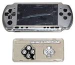 Case completo Console PSP 3000 (Faceplate Silver)