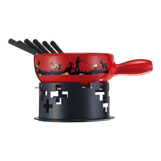 KUHN RIKON 32178 - Set per fonduta di Formaggio Suonatori di