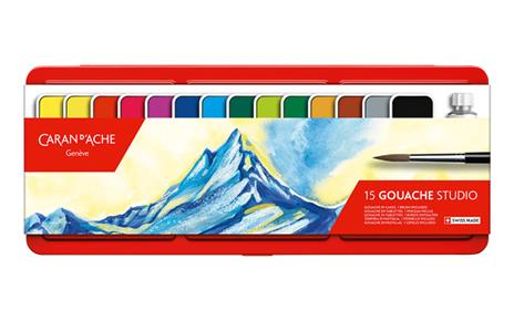 Caran d-Ache 1000.315 pittura ad acqua Multi Palette 15 pz