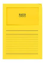 Elco Ordo Cassico 220 x 310 mm cartellina con fermafoglio Carta Giallo