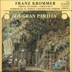 Partita La Chasse - Partita N.9 - CD Audio di Franztisek Vincenc Krommer