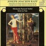 6 Pezzi per Violino e Pianoforte Op.85 - CD Audio di Joachim Raff