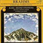 Sonate per Clarinetto Op.120 N.1, N.2 - CD Audio di Johannes Brahms