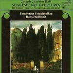 Shakespeare Overtures - CD Audio di Joachim Raff