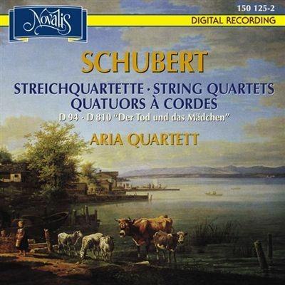 Quartetto per archi n.7 D94 - CD Audio di Franz Schubert,Aria Quartet