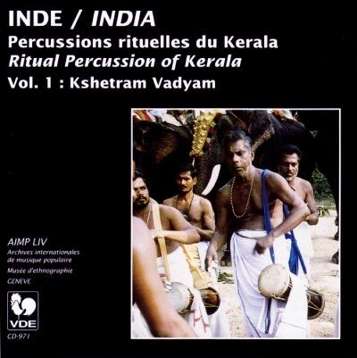 India. Ritual Percussion 1 - CD Audio