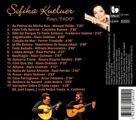 Plays Fado - CD Audio di Sefika Kutluer - 2