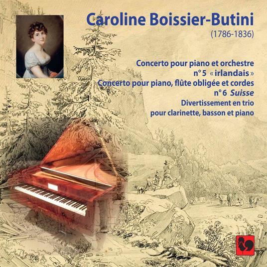 Caroline Boissier-Butini - COncerto Pour Piano No.5 - CD Audio