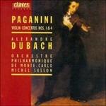 Violin Concertos No.4&1 - CD Audio di Niccolò Paganini