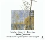 Concerti per corno - CD Audio di Antonio Rosetti,Christoph Foerster,Jan Vaclav Stich