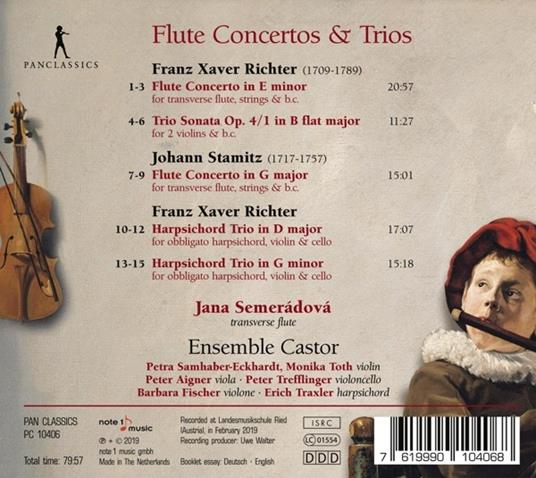 Flute Concertos & Trios - CD Audio di Jana Semeradova - 2