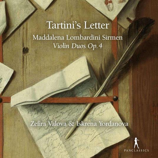 Tartini's Letter. Violin Duos Op.4 - CD Audio di Zefira Valova