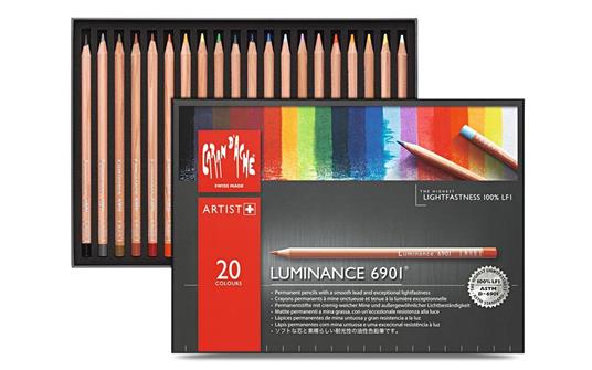 Matite Liminance Caran d'Ache 6901. Confezione 20 matite