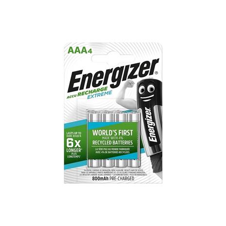 Energizer Batterie Ricaricabili AAA, Recharge Extreme, Conf.da 4 - 2