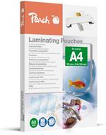 Peach Laminating Pouches A4, 80 mic, PP580-02,100-pack