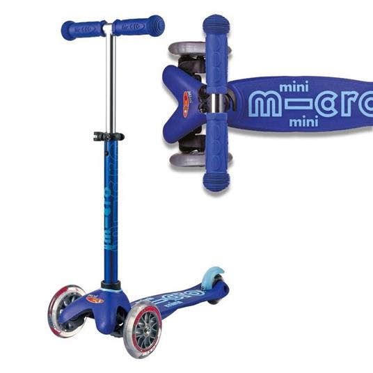 Scooter a tre ruote Micro Mini Deluxe Kids Blu - 2