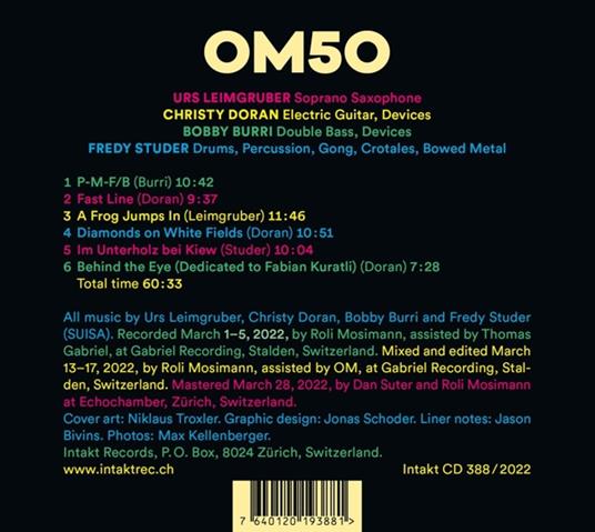 50 - CD Audio di OM - 2