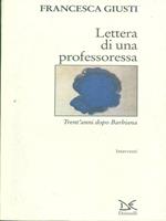 Lettera di una professoressa