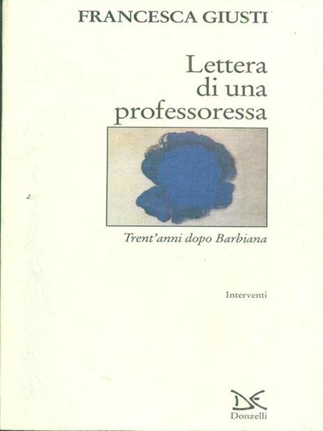 Lettera di una professoressa - 2