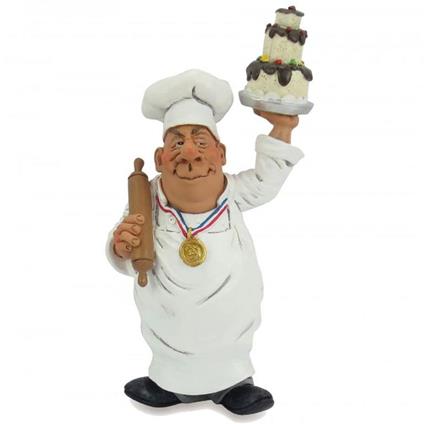 Statuina Caricatura Chef Da Cucina