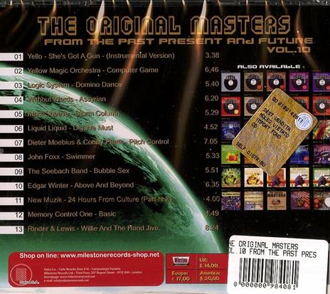 The Original Masters vol.10 - CD Audio - 2