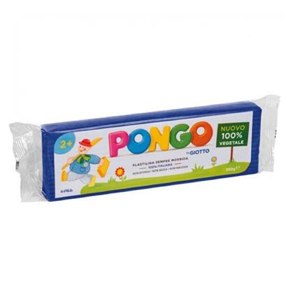 Plastilina Pongo By Giotto - Panetto 350 Gr. - Blu