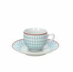 Tognana Porcellane OM085013373 tazza Blu, Bianco Caffè 6 pezzo(i)