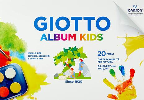 Album per pittura Giotto Album Kids A3 20 fogli 200 g/m2 - 5