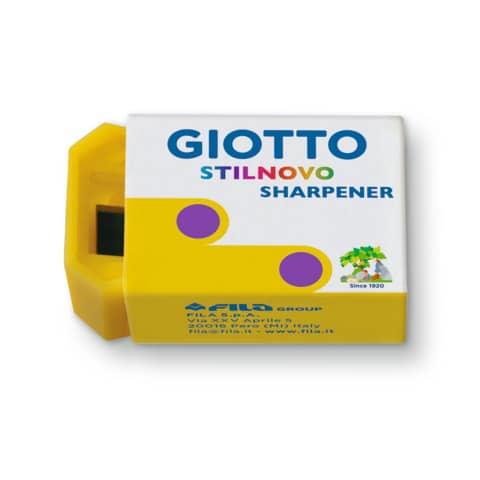 Temperamatite Giotto Stilnovo Sharpener 1 foro – colori assortiti fluo – conf. 60 pezzi – 240000 - 2