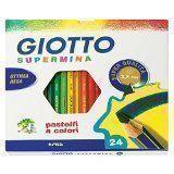 Pastelli Giotto Supermina. Scatola 12 matite colorate assortite - 37
