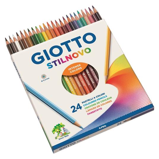 Giotto confezione da 24 pastelli Natura - Best Pet&House