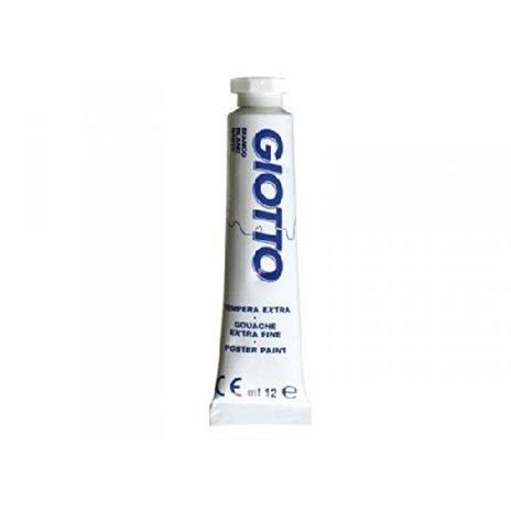 Giotto tempera Extra in tubetto 12 ml in confezione 6 pezzi bianco - 2