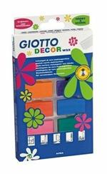 Pastelli a cerca Giotto Decor Wax. Scatola 12 colori assortiti