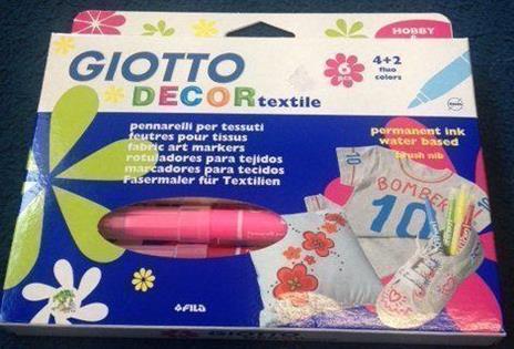 Pennarelli Giotto Turbo Giant. Scatola 6 colori Pastel assortiti - Giotto -  Cartoleria e scuola