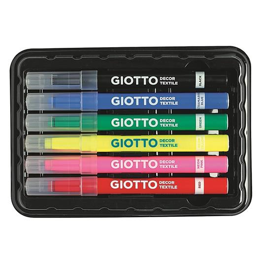 Pennarelli Giotto Turbo Giant. Scatola 6 colori Pastel assortiti - Giotto -  Cartoleria e scuola