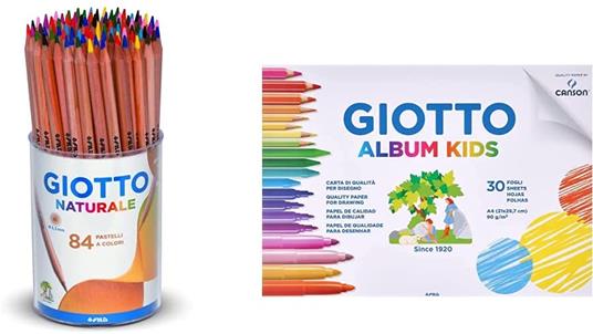 Giotto - Colors 3.0, Set da 84 matite colorate