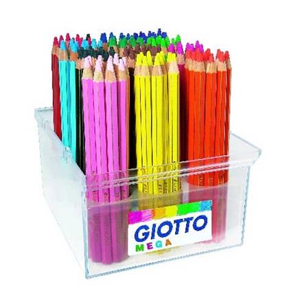 Matite colorate Giotto Mega conf. 120 pz in School-Pack F521900