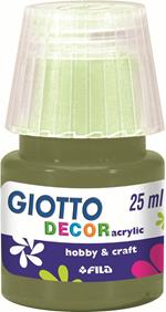 Tempera acrilica 25 ml verde oliva fila