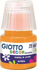 Tempera acrilica 25 ml giallo scuro fila