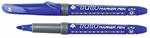 Tratto Marker Pen OHP in astuccio 8 pezzi blu. Punta media