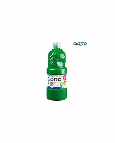 Tempera pronta Giotto qualità extra. Flacone 500 ml. Verde - 2