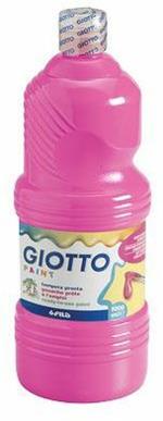 Tempera pronta Giotto qualità extra. Flacone 1000 ml. Magenta