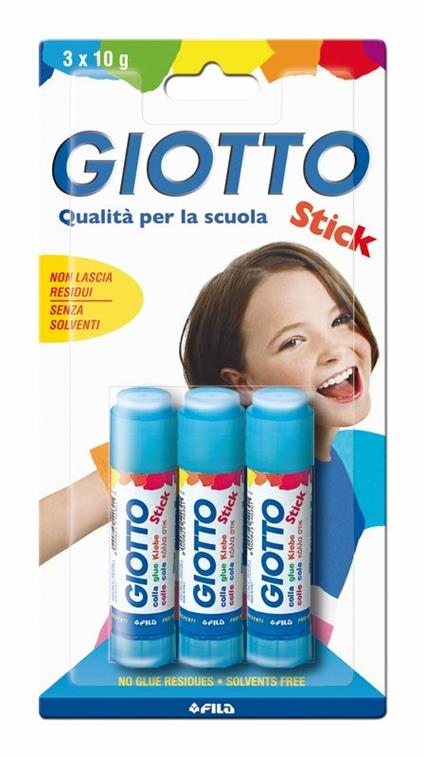 Blister 3 stick colla Giotto 10gr