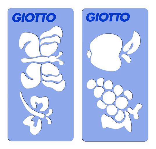 GIOTTO Extra Quality – Confezione da 6 Flaconi di Tempere Pronta +