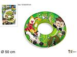 Ben 10 – Galleggiante Gonfiabile per Spiaggia e nuoto in piscina, multicolore (mondo Toys md-16673)