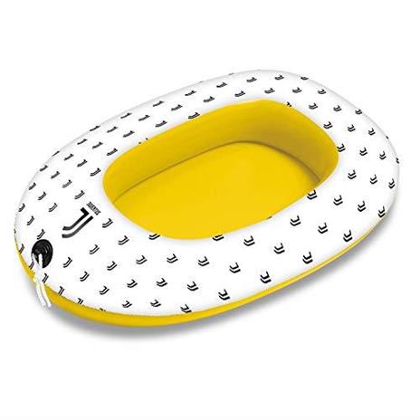 Mondo Toys  Juventus Small Boat  Canotto Gonfiabile / Gommone per Bambini  misura 94 cm  Facile da Gonfiare e Sgonfiare  PVC Termosaldato resistente  ideale per spiaggia, mare, piscina  16867