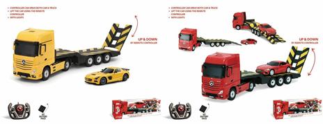 RC Radiocomandato Mercedes Actros con Amg Gt Mondo - 2