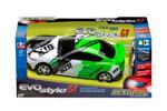 Re.El Toys 2242. Evo Style Gt 19 Cm Verde Scala 1:24 Con Radiocomando E Luci