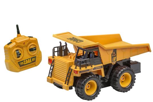 Re.El Toys 2267. Ruspa Cingolata Rc. Titan Construction Squad Series. Scraper Operated From Transmitter. Scale 1:24