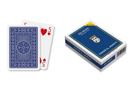 Carte Poker St. Moritz Extra - Mazzo Blu